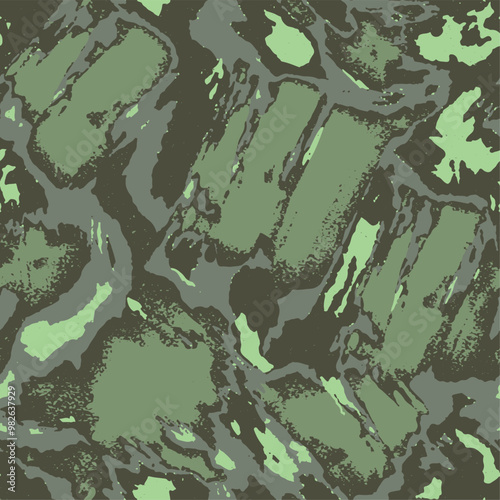 
Abstract camouflage illustration for clothing print