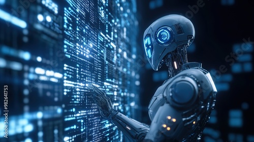 rebot working on digital 