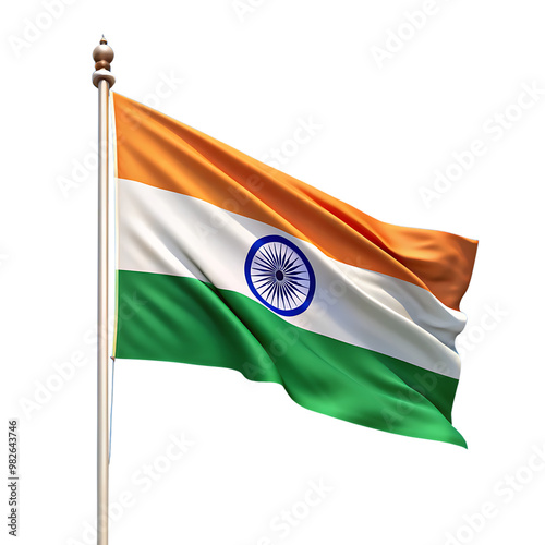 India Flag Illustration