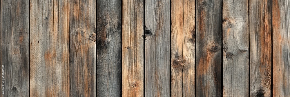 Weathered Wood Texture: Rustic Wooden Planks Background Weathered Wood Texture: Rustic Wooden Planks Background
