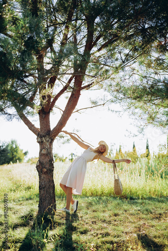 girl and nature