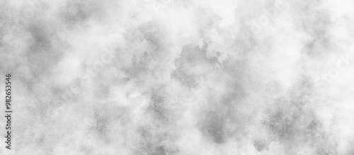 Concrete old and grainy wall white color grunge texture with stains, Abstract grunge white or grey watercolor painting background, White marble texture with grunge and blurry stains.