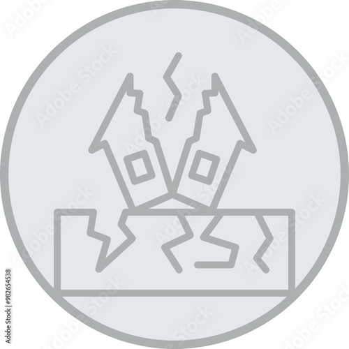Earthquake Icon Design