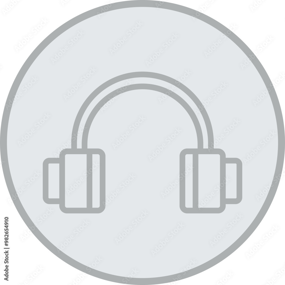 Headphone Vector Icon Design Headphone Vector Icon Design
