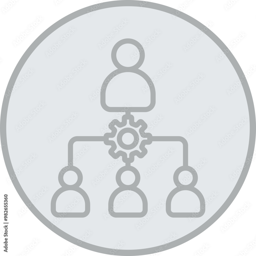 Delegate Vector Icon Design