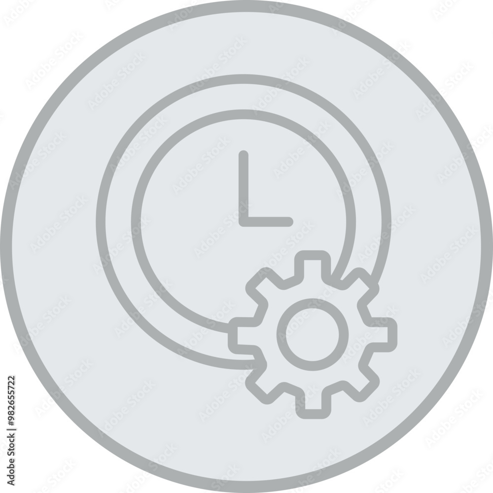 Time Management Vector Icon Design Time Management Vector Icon Design