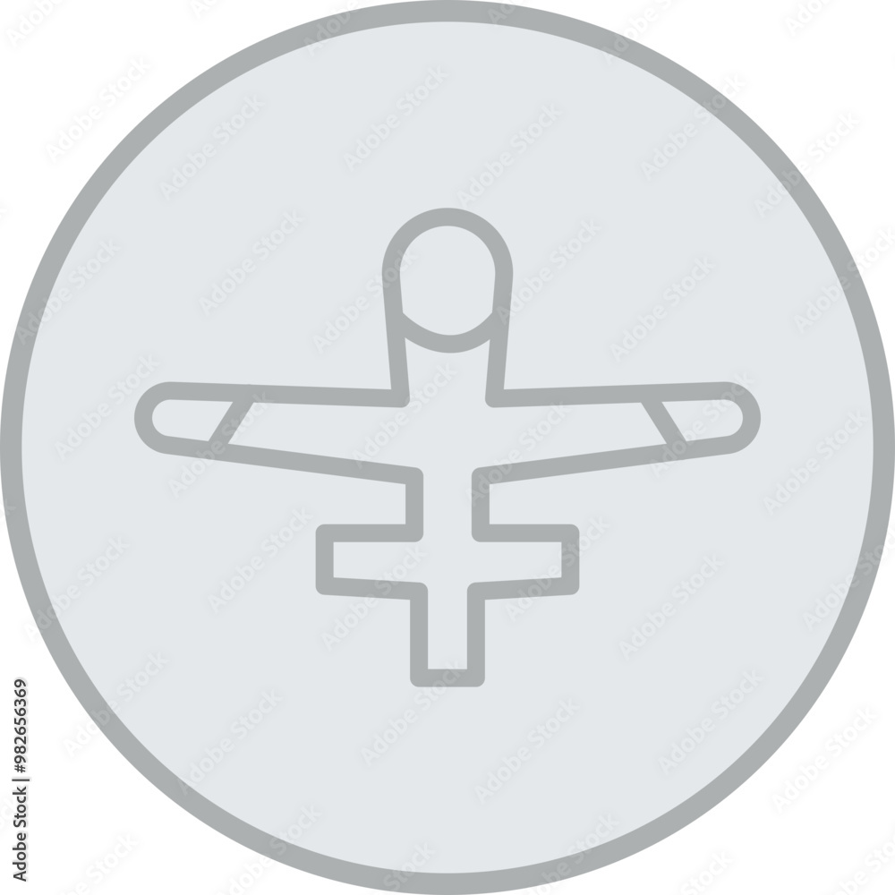 Fototapeta premium Drone Vector Icon Design