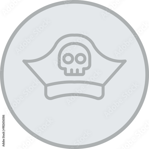 Pirate Vector Icon Design