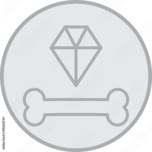 Diamond Vector Icon Design