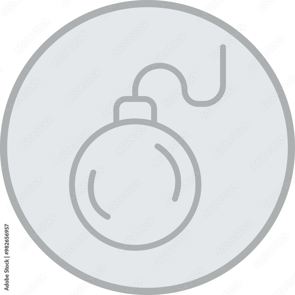 Bomb Vector Icon Design