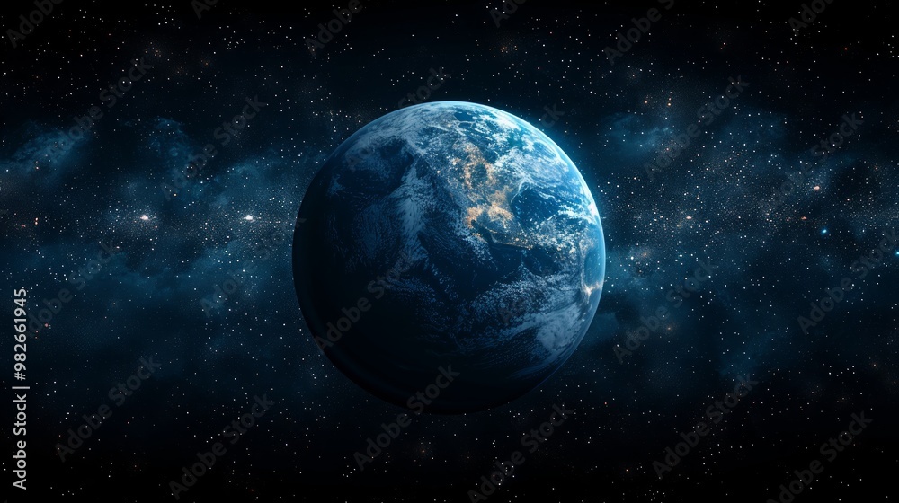 Deep space beauty. Planet orbit. Deep space beauty. Planet orbit.