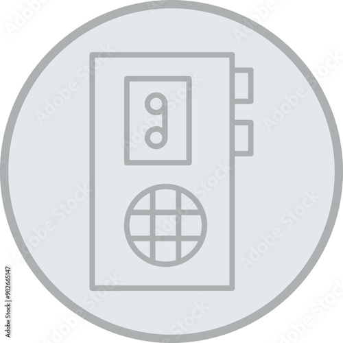 Recorder Icon Design