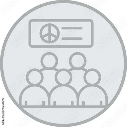 Demonstrator Icon Design