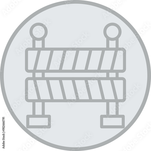 Barrier Icon Design