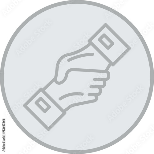 Shake Hand Icon Design