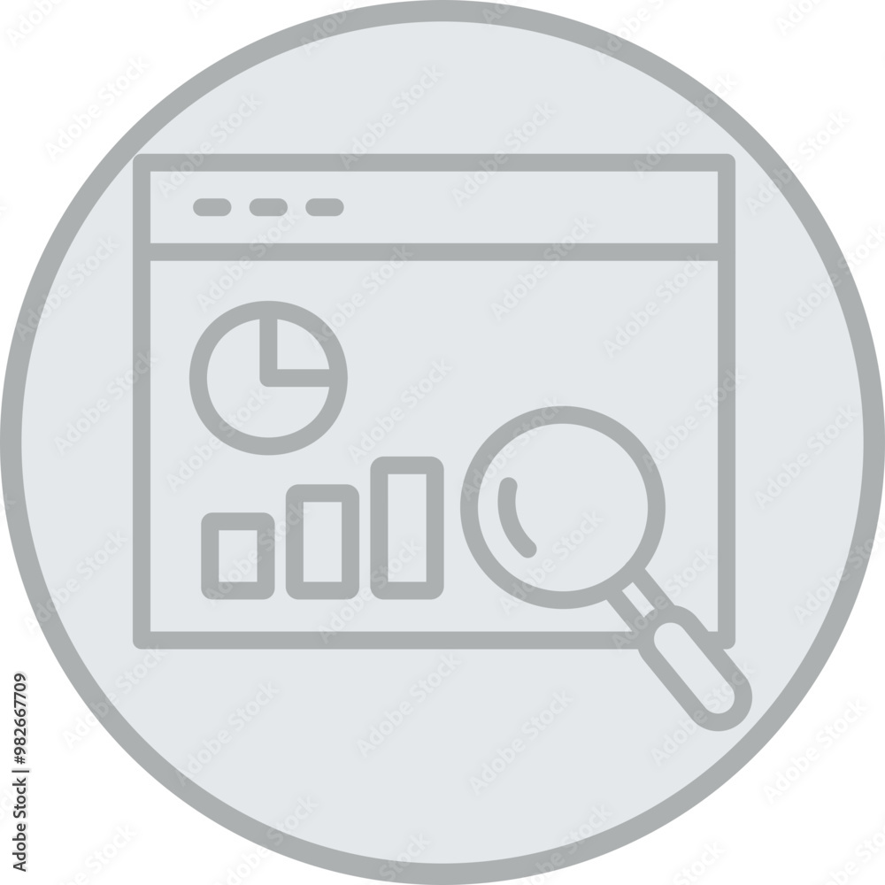 Analysis Icon Design Analysis Icon Design