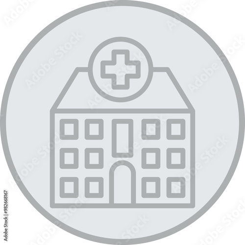 Hospital Icon Design