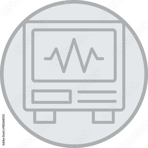 Earthquake Monitor Icon Design