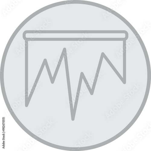 Stalagmite Vector Icon Design