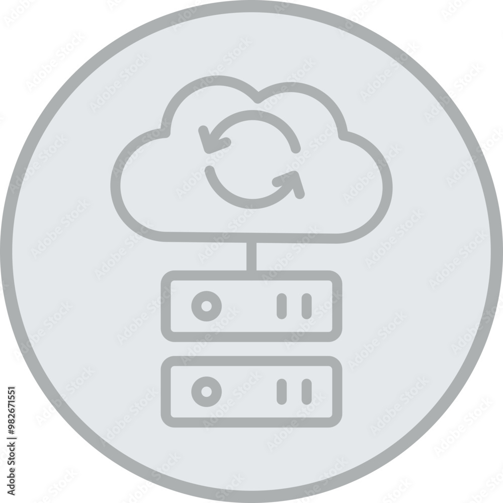 Synchoronization Vector Icon Design Synchoronization Vector Icon Design