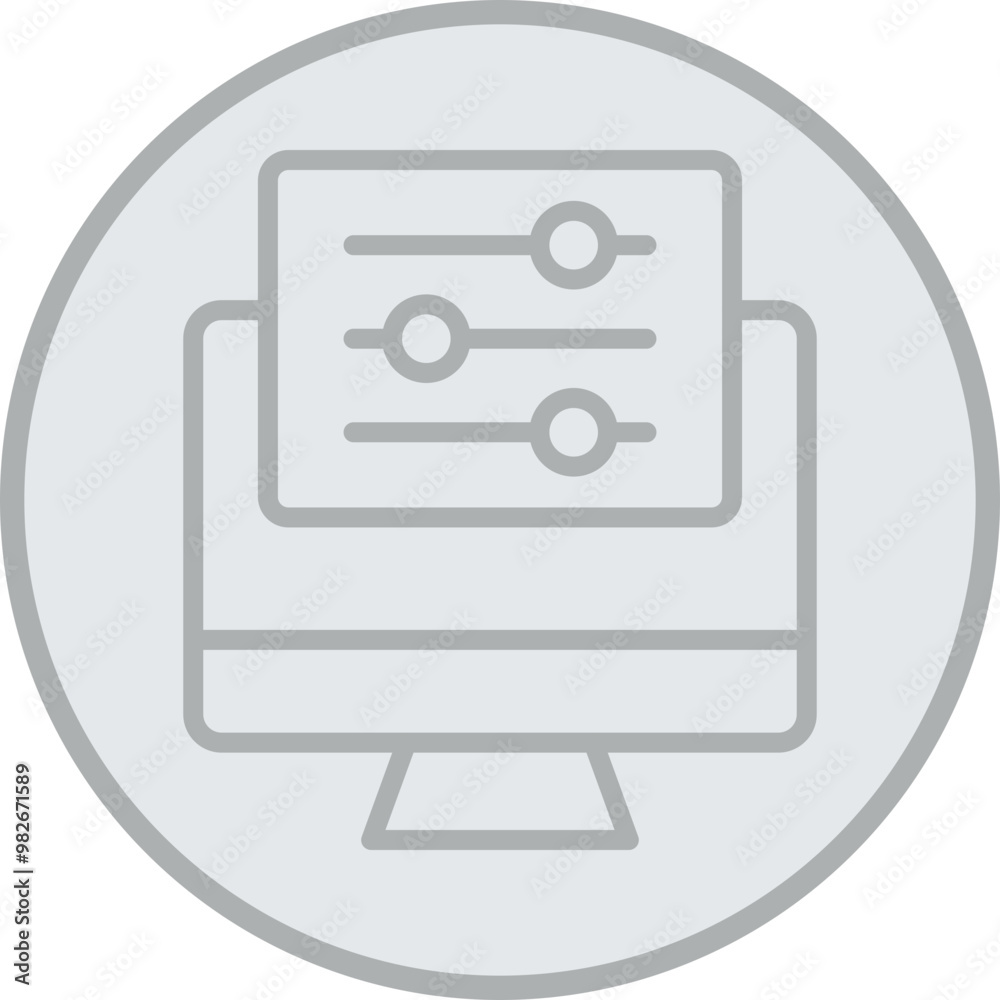 Preset Vector Icon Design Preset Vector Icon Design