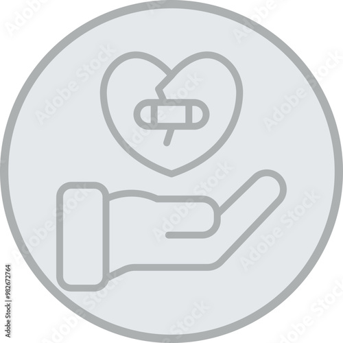 Forgiveness Vector Icon Design
