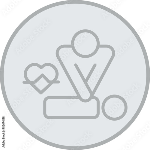 Cpr Vector Icon Design