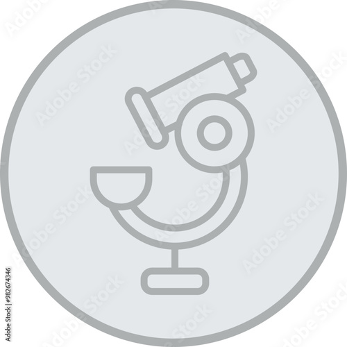 Microscope Icon Design