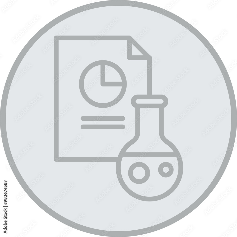 Scientific Analysis Icon Design Scientific Analysis Icon Design