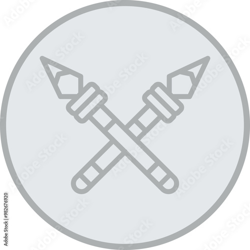 Spear Icon Design