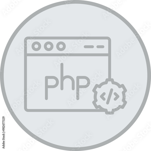 Php Icon Design photo