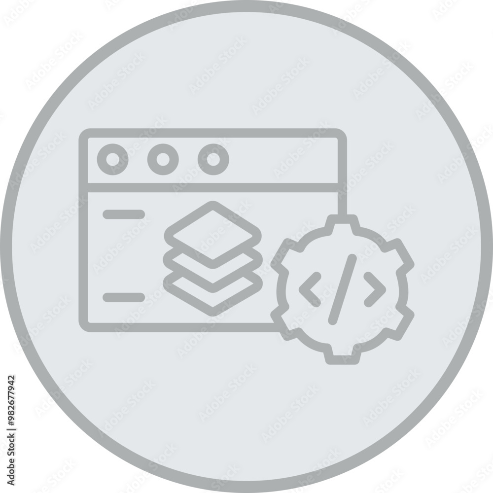 Full Stack Icon Design