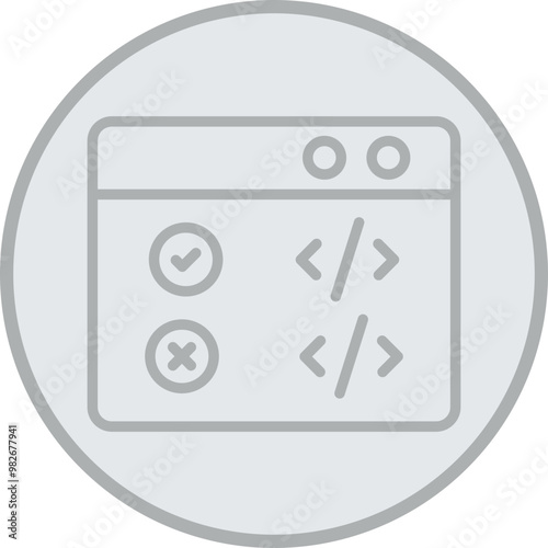 Correction Icon Design
