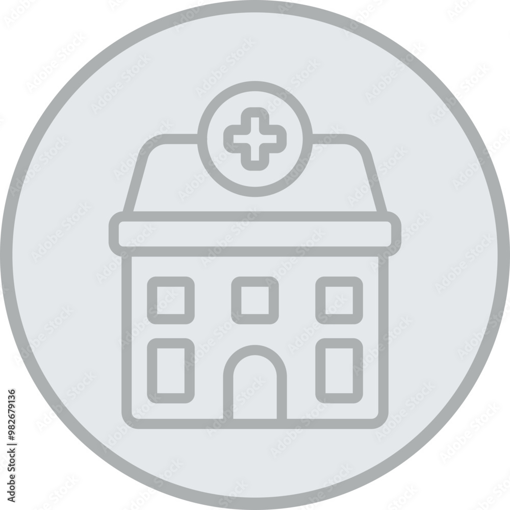 Obraz premium Clinic Icon Design