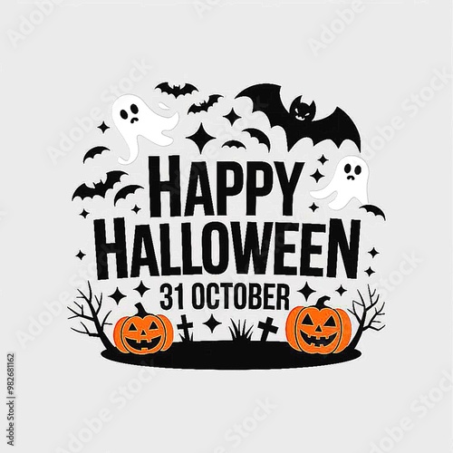 Happy Halloween Celebration Design