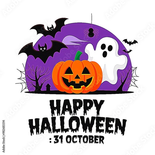 Happy Halloween Celebration Design