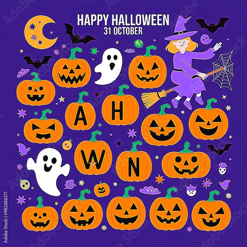 Happy Halloween Celebration Design