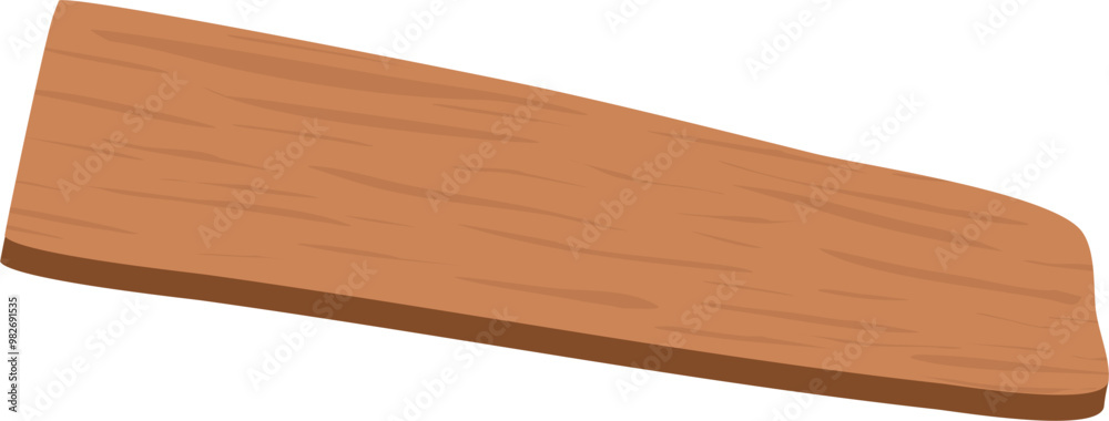 Obraz premium Log and trunk illustration