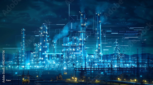 Wallpaper Mural holographic future building Torontodigital.ca