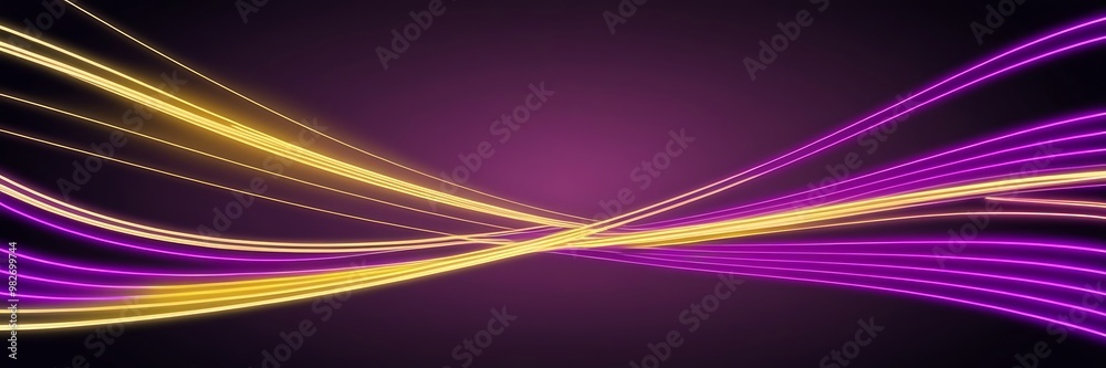 Fototapeta premium Network or connection. Abstract technology science background.