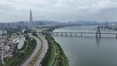 Wallpaper Mural 서울 한강 Torontodigital.ca