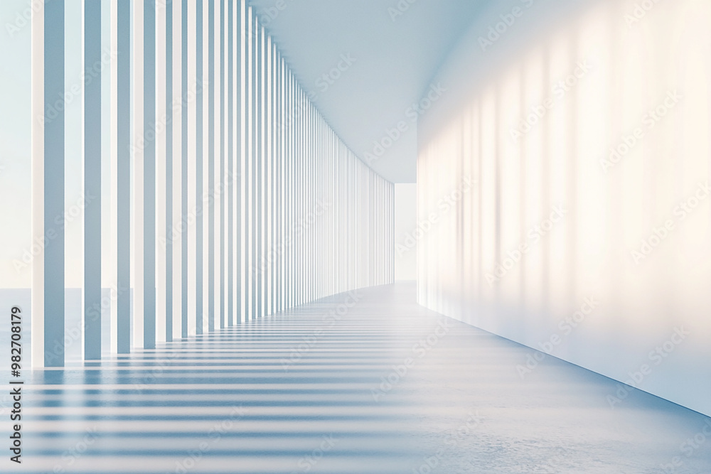 3D rendering white space architecture minimalist background
3D rendering white space architecture minimalist background