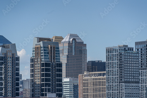 View of Downtown Calgary City Skyline Cityscape