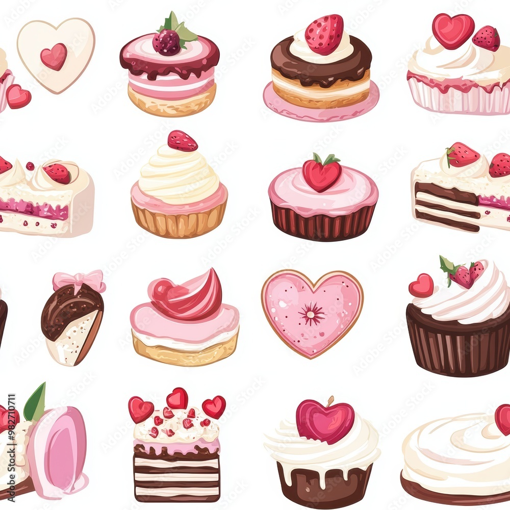Valentine's Day Cakes. Valentine's Day Cakes.