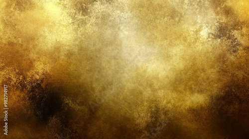 An abstract golden texture with vibrant shades of light and shadow blending together, creating a radiant and dynamic background.