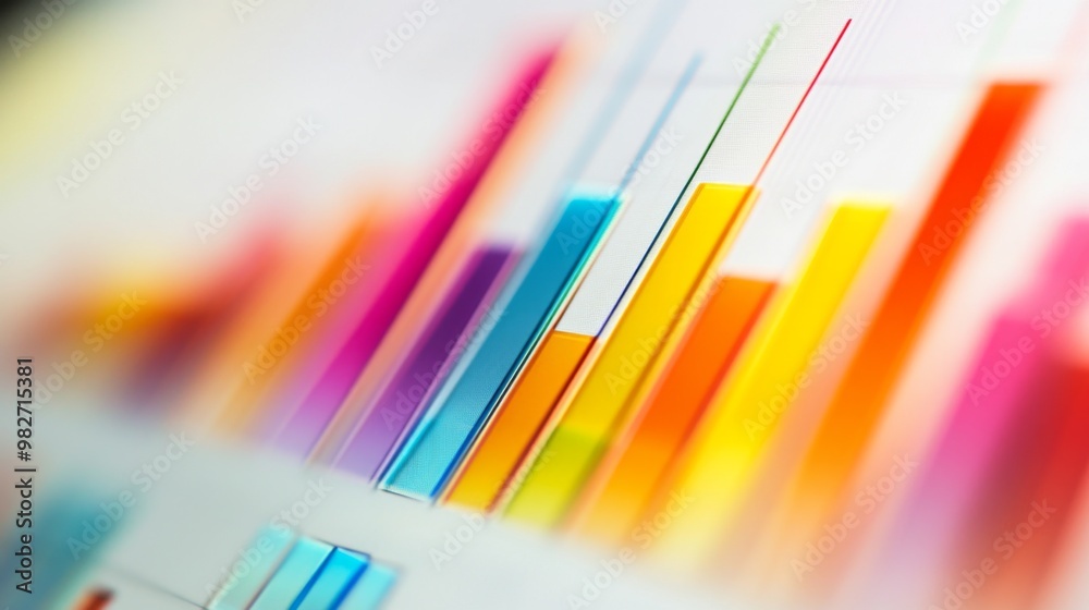 A close-up of a financial bar chart on a computer screen, displaying rising and falling data points, with a focus on vibrant, colorful bars against a white background. A close-up of a financial bar chart on a computer screen, displaying rising and falling data points, with a focus on vibrant, colorful bars against a white background.