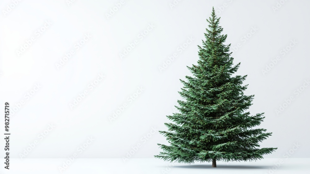 A lone pine tree stands tall. A lone pine tree stands tall.