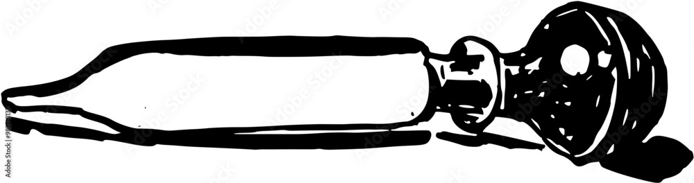 Drawing of laboratory flasks and test tubes, laboratory equipment. Concept of scientific and medical research. Vector illustration. Drawing of laboratory flasks and test tubes, laboratory equipment. Concept of scientific and medical research. Vector illustration.