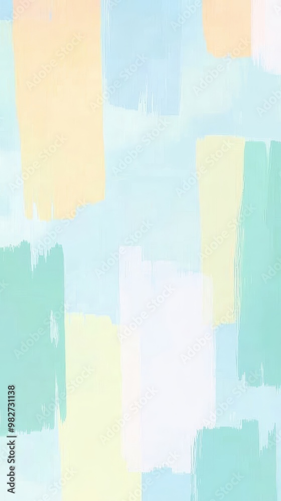 Naklejka premium Abstract pastel brushstrokes