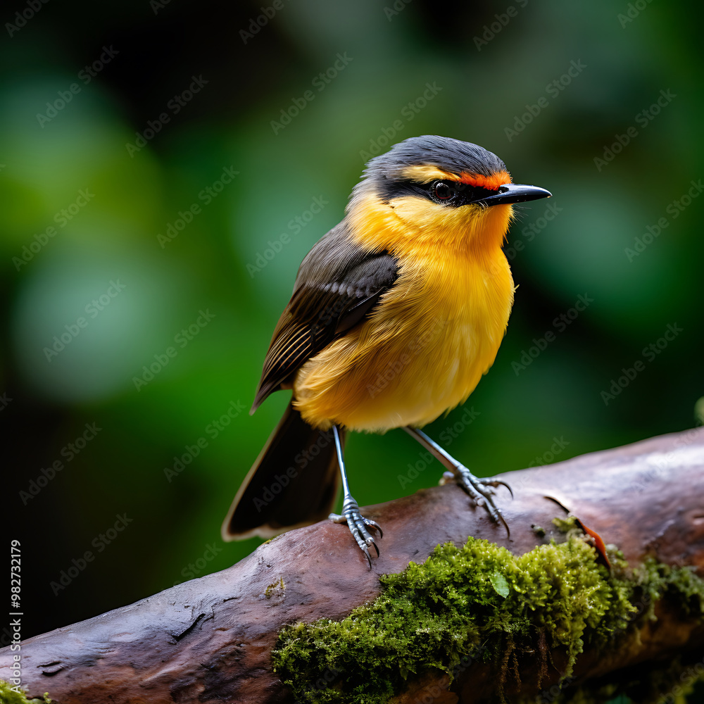Fototapeta premium beautiful colorful Bird